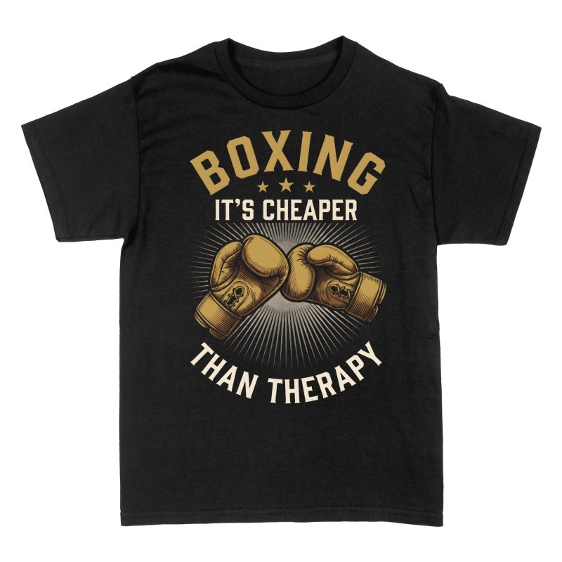 Magliette: Boxe pi&ugrave; economica della terapia