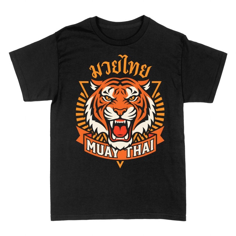 Magliette: Tigre feroce di Muay Thai