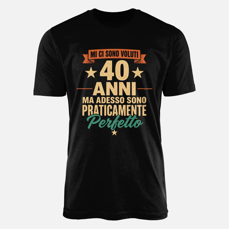 Magliette: 40 anni praticamente perfetto