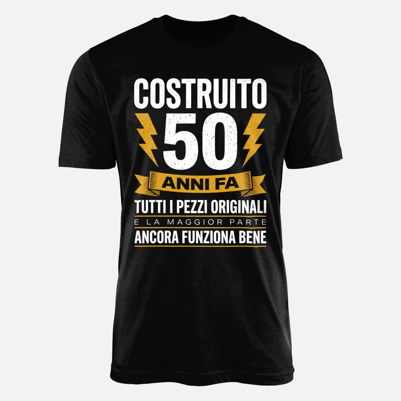 Magliette: Costruito 50 anni fa pezzi originali