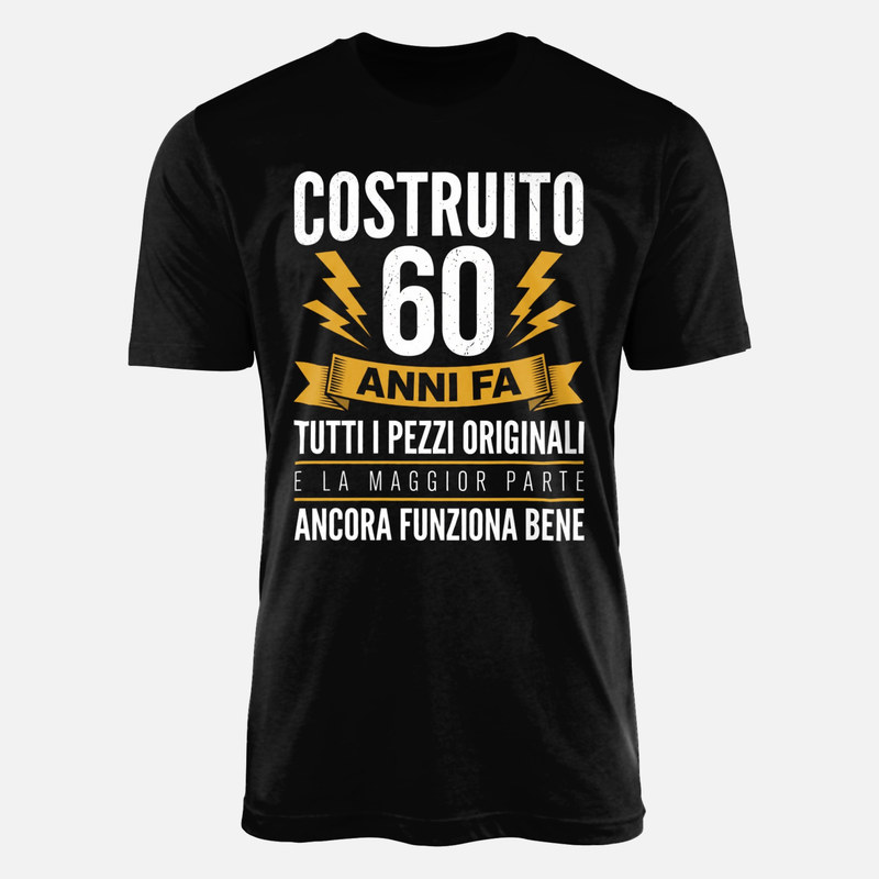 Magliette: Costruito 60 anni fa pezzi originali