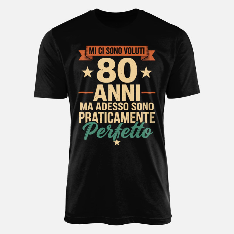 Magliette: 80 anni praticamente perfetto