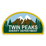 Adesivi Murali: Dipartimento dello sceriffo di Twin Peaks