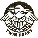 Adesivi Murali: Gufo e Twin Peaks Symbol