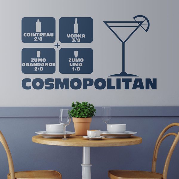 Adesivi Murali: Cocktail Cosmopolitan
