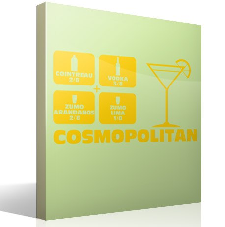 Adesivi Murali: Cocktail Cosmopolitan