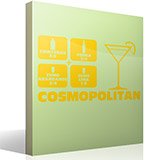 Adesivi Murali: Cocktail Cosmopolitan 3