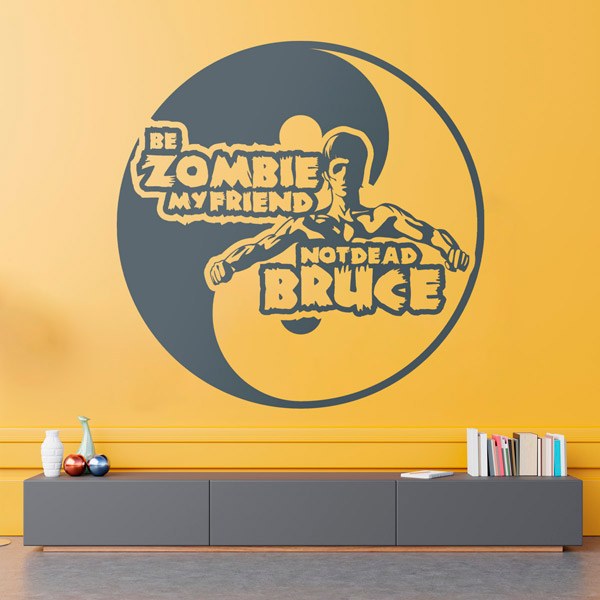 Adesivi Murali: Bruce Zombie