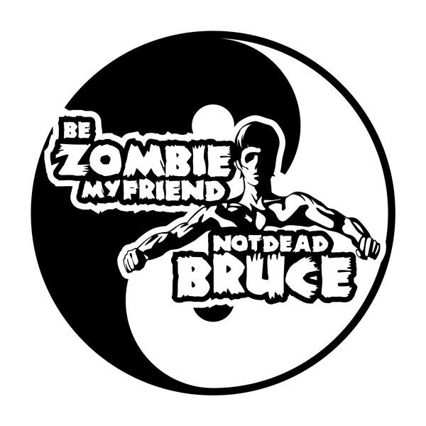 Adesivi Murali: Bruce Zombie