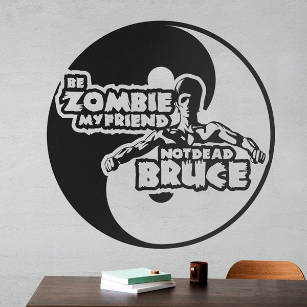 Adesivi Murali: Bruce Zombie