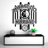 Adesivi Murali: Miyagi karate school 2