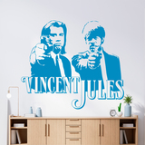 Adesivi Murali: Vincent & Jules 2