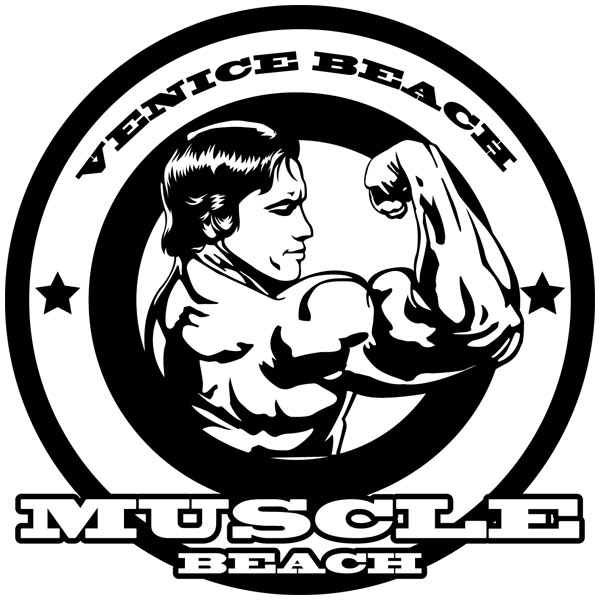 Adesivi Murali: Arnold Muscle