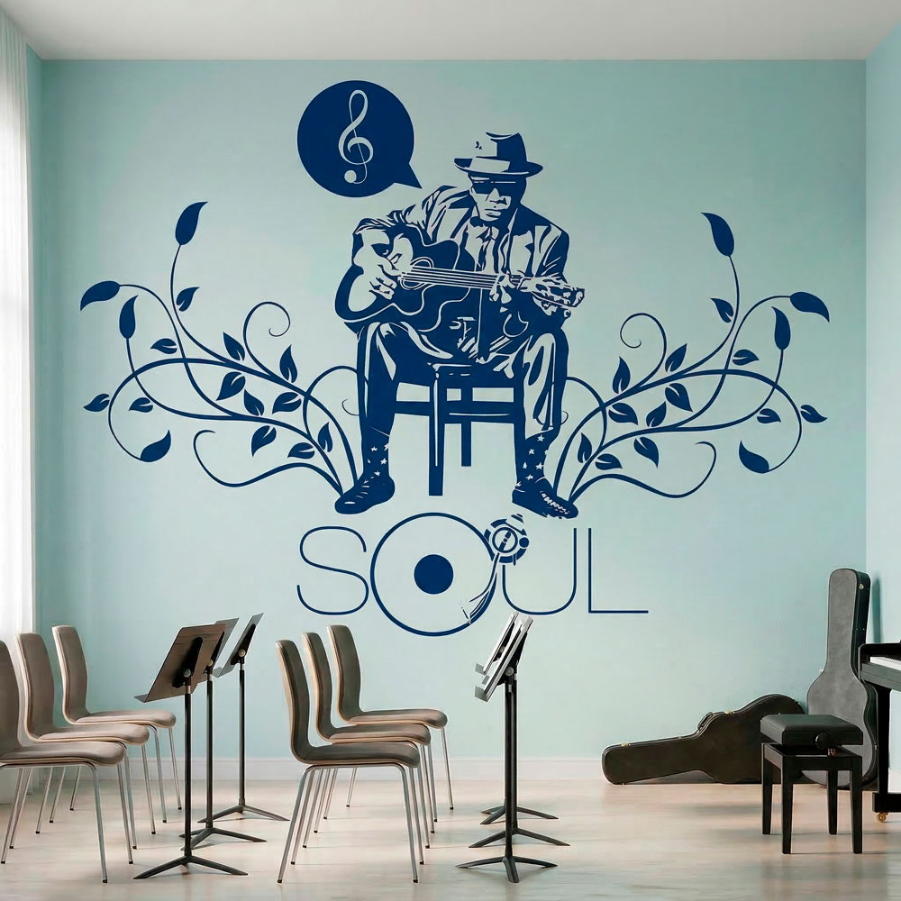 Adesivi Murali: Soul, John Lee Hooker