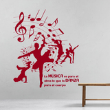 Adesivi Murali: Musica e Danza 3