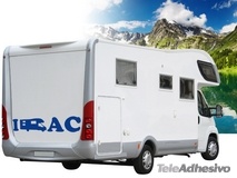 Adesivi per camper: I Love AC 2