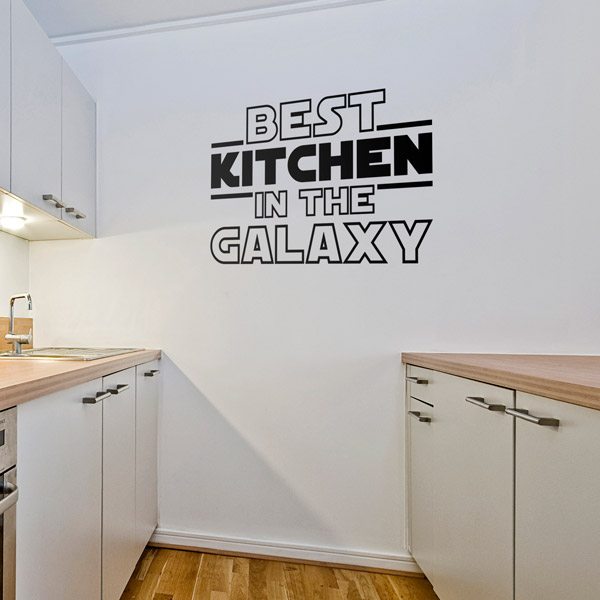 Adesivi Murali: La Migliore Cucina della Galassia in Inglese