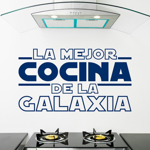 Adesivi Murali: La Migliore Cucina della Galassia in Spagnolo 0
