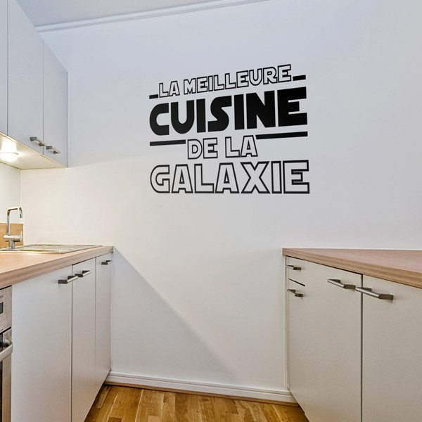 Adesivi Murali: Adesivo Murale La Migliore Cucina della Galassia i