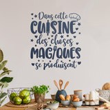 Adesivi Murali: Cucina Magica in Francese 3
