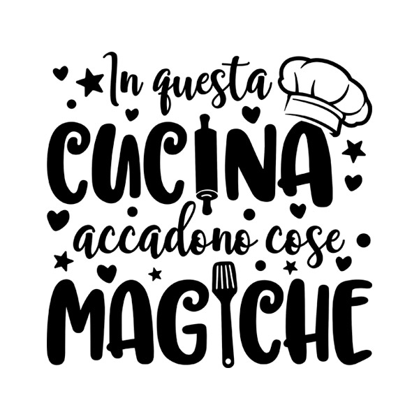 Adesivi Murali: Cucina Magica