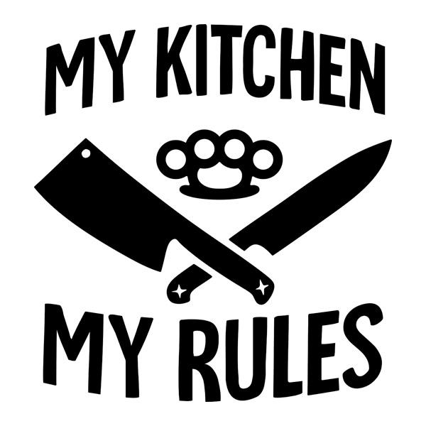 Adesivi Murali: My Kitchen my Rules