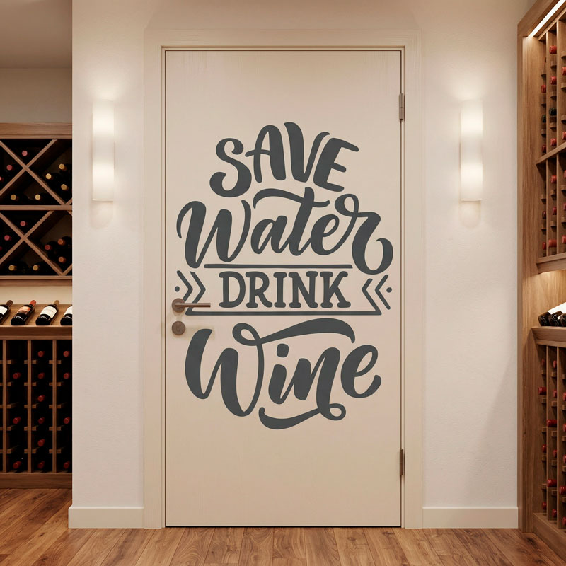 Save Water Drink Wine 5/7