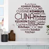 Adesivi Murali: Cucina Lingue in Catalano 3