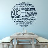 Adesivi Murali: Lingue di Cucina in Tedesco 2