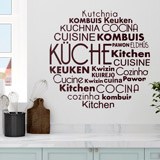 Adesivi Murali: Lingue di Cucina in Tedesco 3