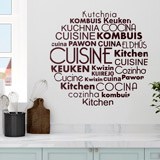 Adesivi Murali: Lingue di Cucina in Francese 3
