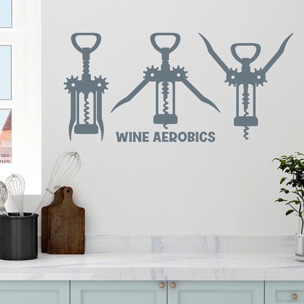 Adesivi Murali: Wine Aerobics