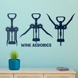 Adesivi Murali: Wine Aerobics 2