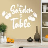 Adesivi Murali: From garden to table 2