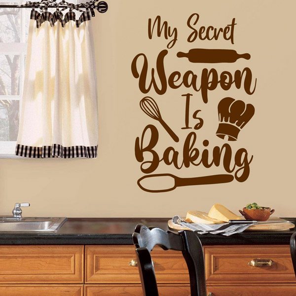 Adesivi Murali: My secret weapon is baking