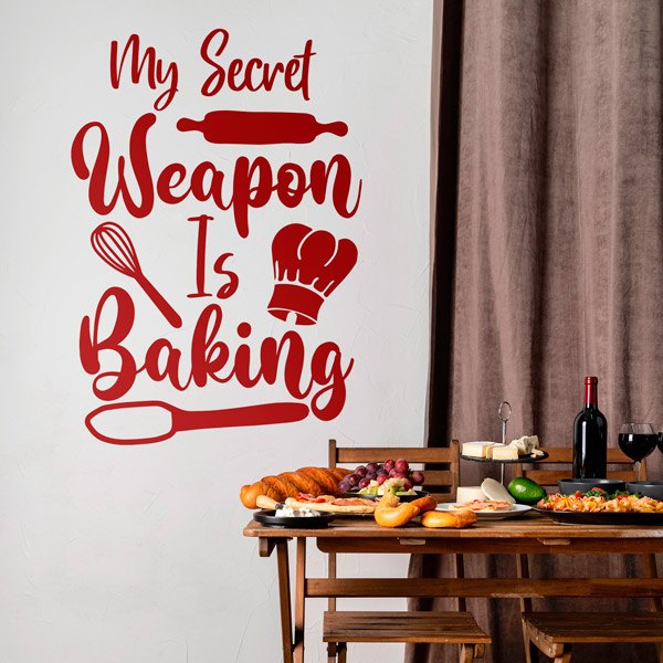 Adesivi Murali: My secret weapon is baking