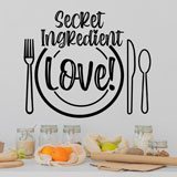 Adesivi Murali: Secret ingredient, Love! 2