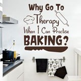 Adesivi Murali: Why go to therapy when I can practise baking? 2