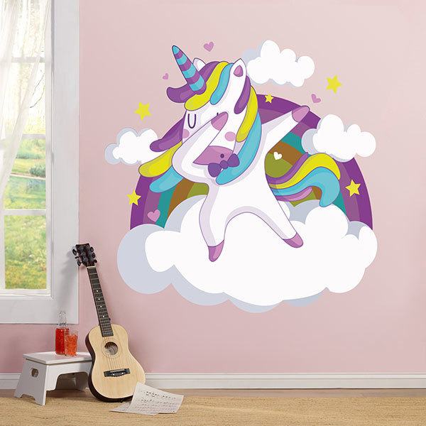 Adesivi Murali: Ballo Unicorno