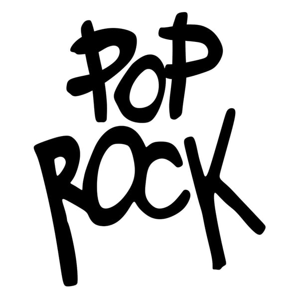 Adesivi per Auto e Moto: Scritta graffiti Pop Rock