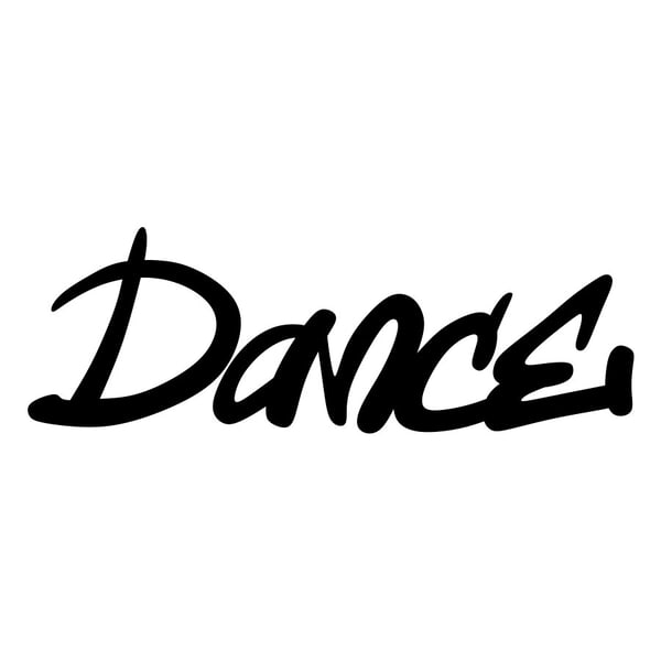 Adesivi per Auto e Moto: Doodle Graffiti Dance