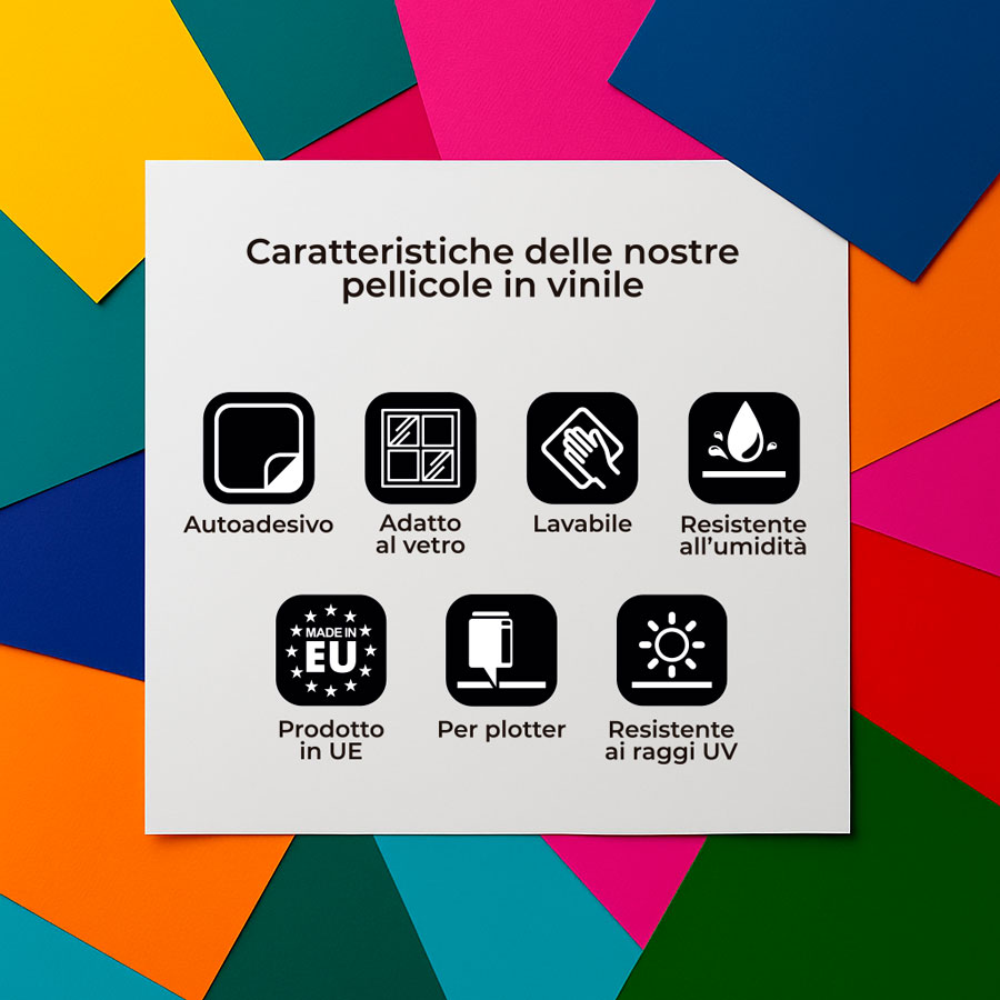 Adesivi per Auto e Moto: Fogli di vinile adesivo