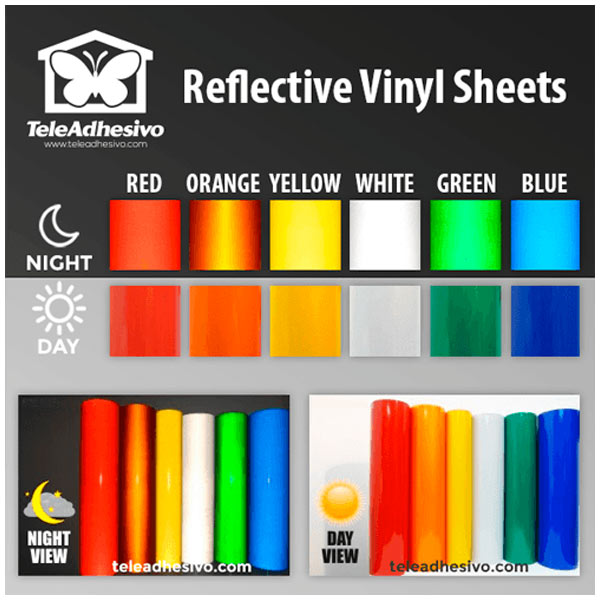 Adesivi per Auto e Moto: Vinyl Sheet Reflective