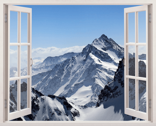 Adesivi Murali: Montagne Himalaya