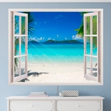 Adesivi Murali: Spiaggia caraibica 3