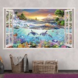 Adesivi Murali: Panoramica fondali marini 3