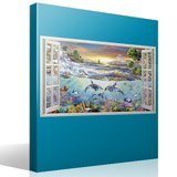 Adesivi Murali: Panoramica fondali marini 4