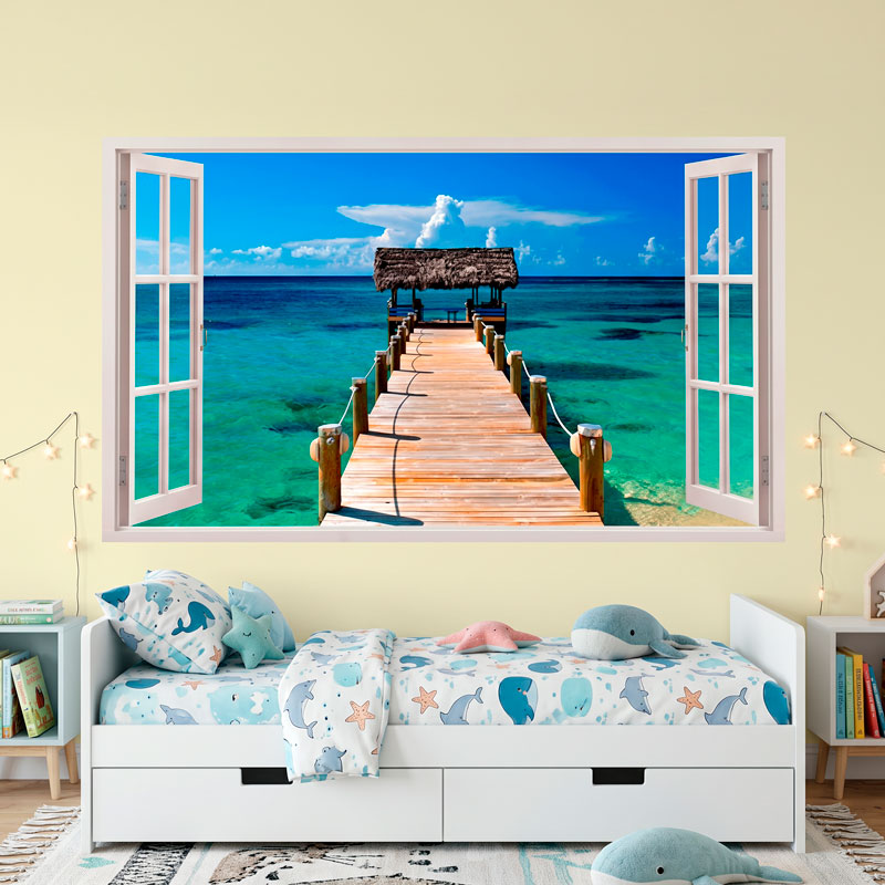 Panoramica Porta di accesso al mare a Bahamas 10/10