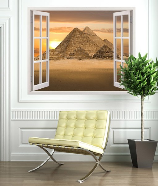 Adesivi Murali: Piramidi di Giza