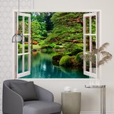 Adesivi Murali: Giardino giapponese rilassante 3